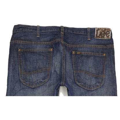 Lee Zed Men Blue Straight Regular Jeans W36 L33