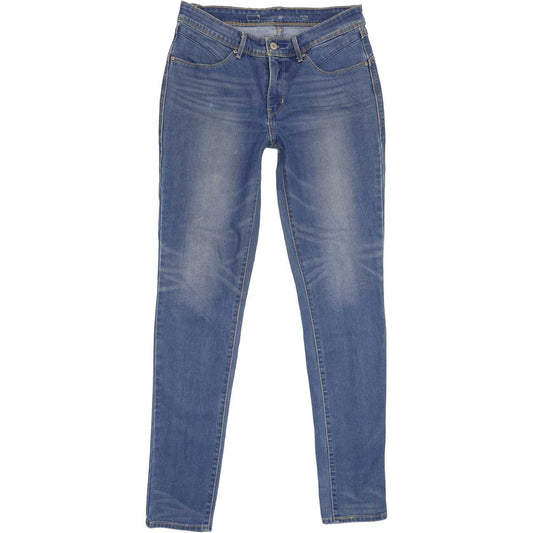 Levi's Women Blue Skinny Regular Stretch Jeans W30 L33