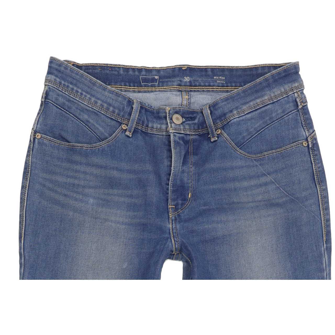 Levi's Women Blue Skinny Regular Stretch Jeans W30 L33