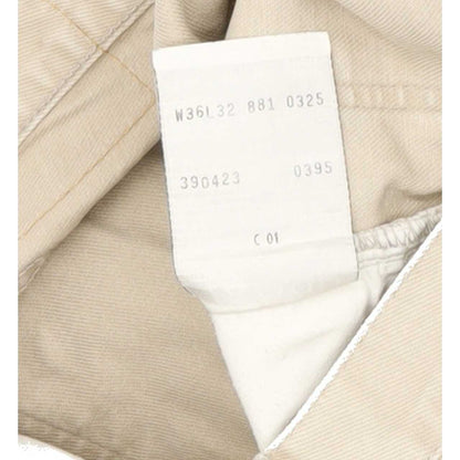 Levi's 881 Beige Tapered Regular Mom Jeans High Waisted W35 L32
