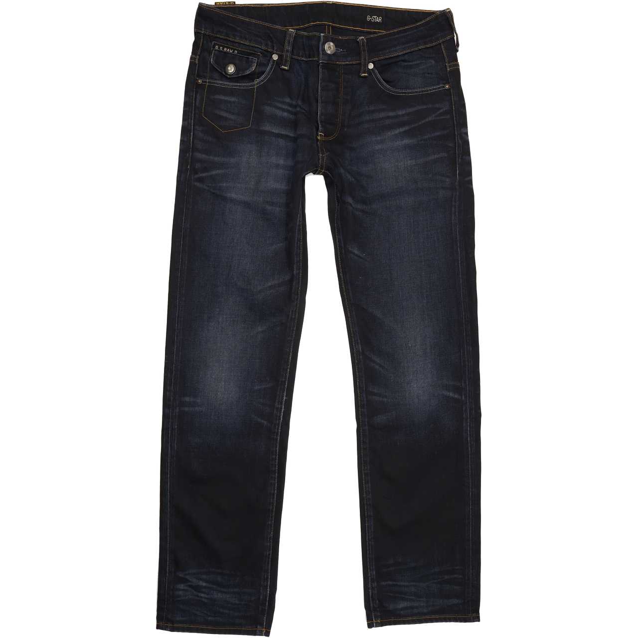 G-Star Morris Men Blue Straight Regular Jeans W33 L31