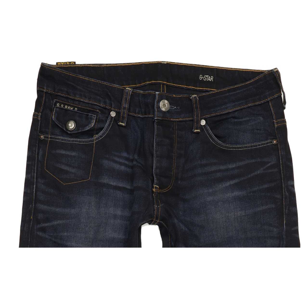 G-Star Morris Men Blue Straight Regular Jeans W33 L31