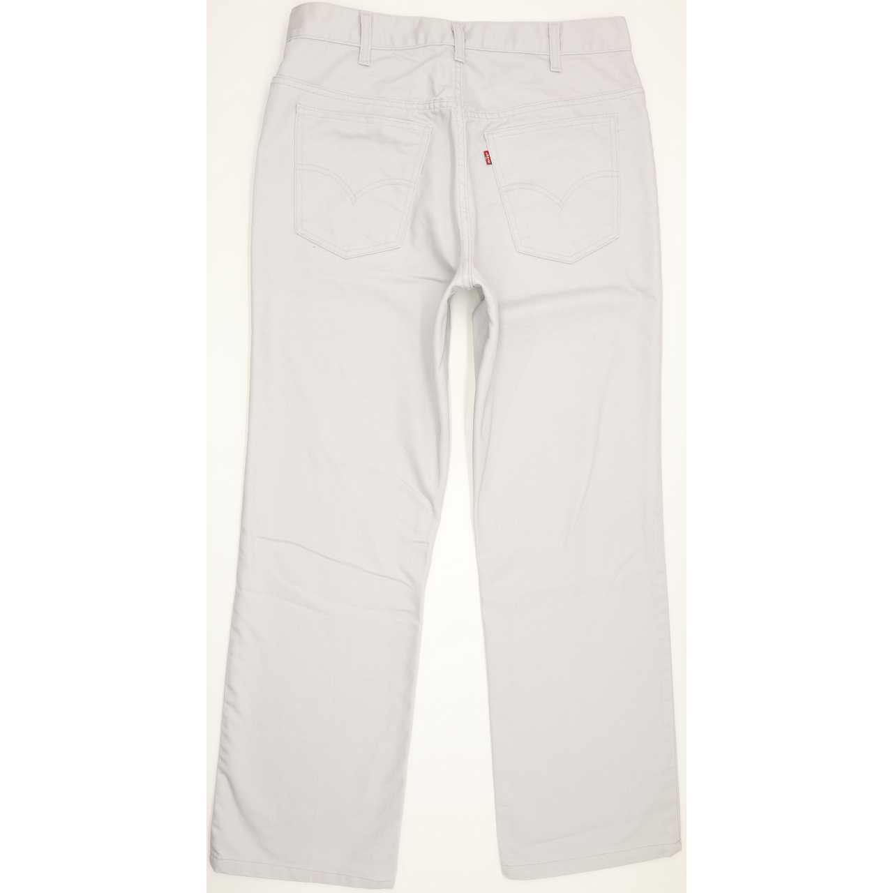 Levi's 566 Men Grey Straight Regular Jeans W35 L30