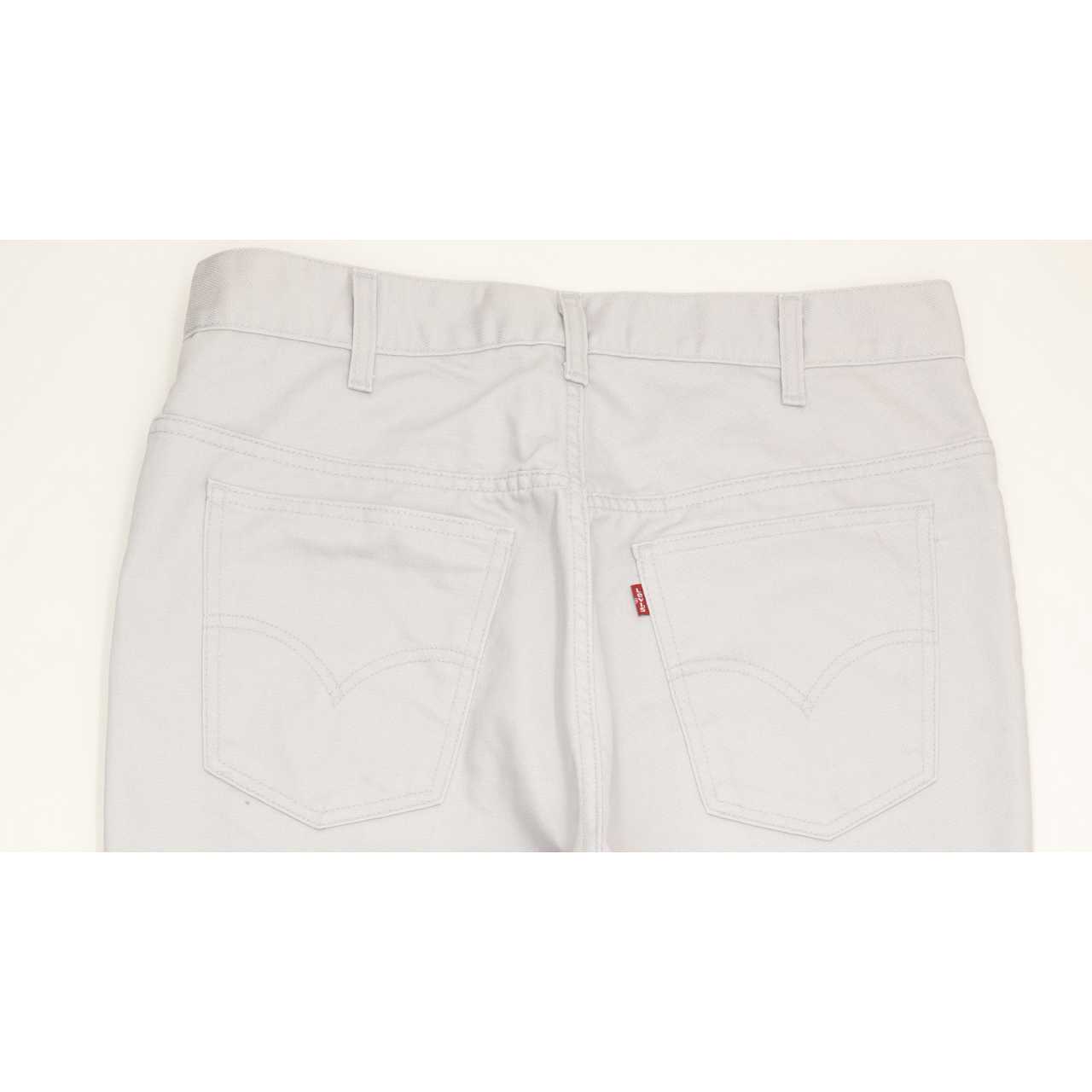 Levi's 566 Men Grey Straight Regular Jeans W35 L30