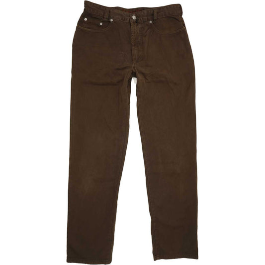 Joker Harlem Walker Men Brown Straight Regular Jeans W35 L34