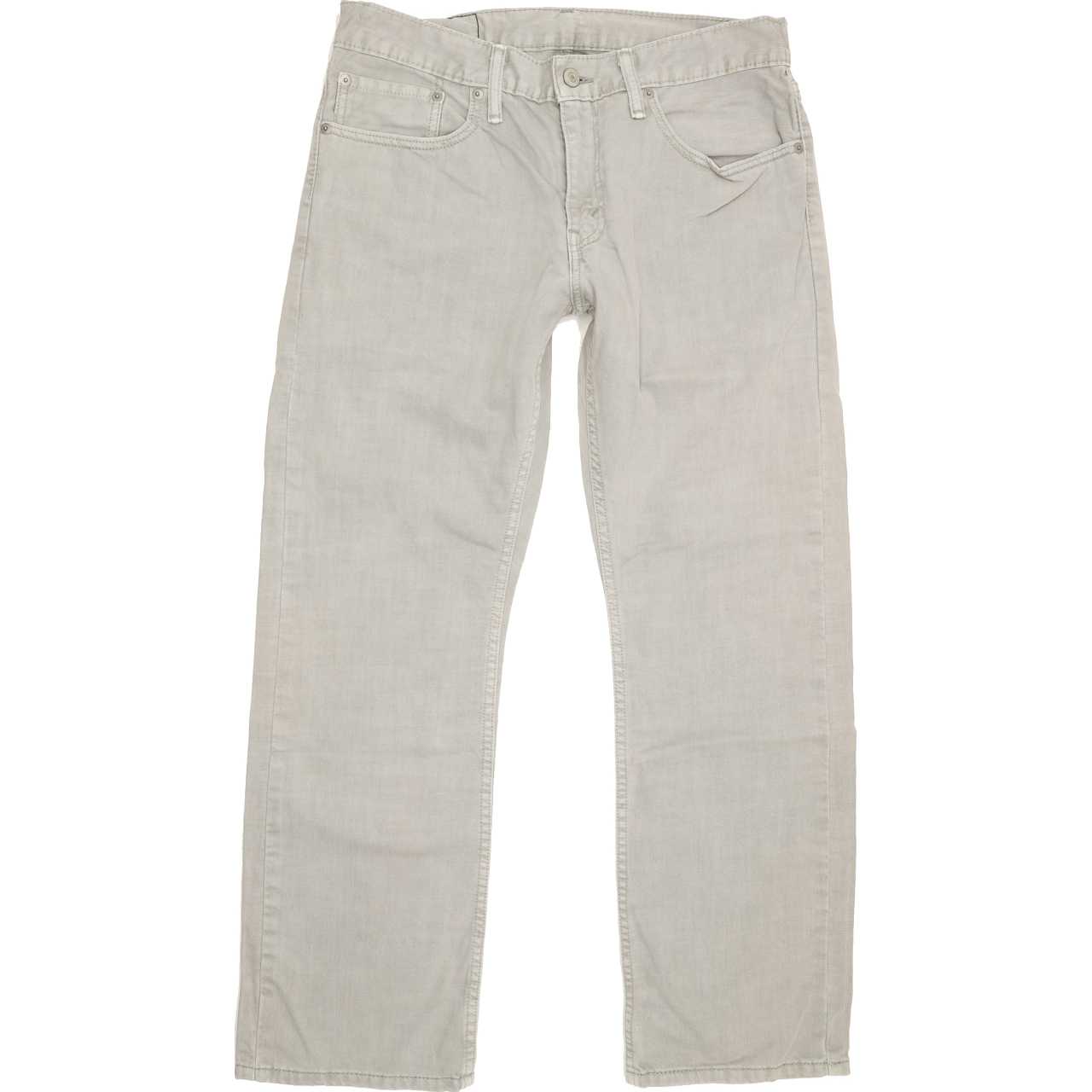 Levi's 514 Men Grey Straight Slim Jeans W32 L29