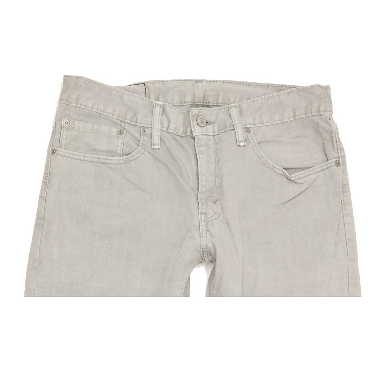 Levi's 514 Men Grey Straight Slim Jeans W32 L29