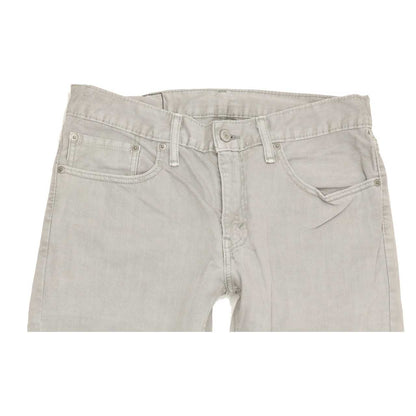 Levi's 514 Men Grey Straight Slim Jeans W32 L29