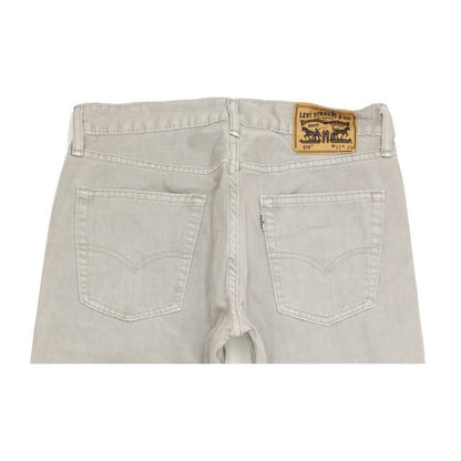 Levi's 514 Men Grey Straight Slim Jeans W32 L29