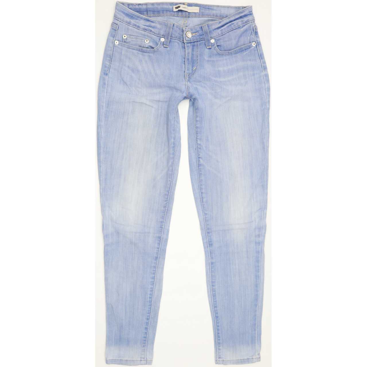 Levi's Legging Women Blue Skinny Slim Stretch Jeans W28 L29