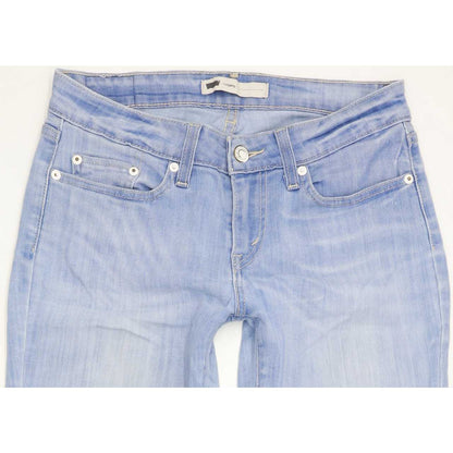 Levi's Legging Women Blue Skinny Slim Stretch Jeans W28 L29