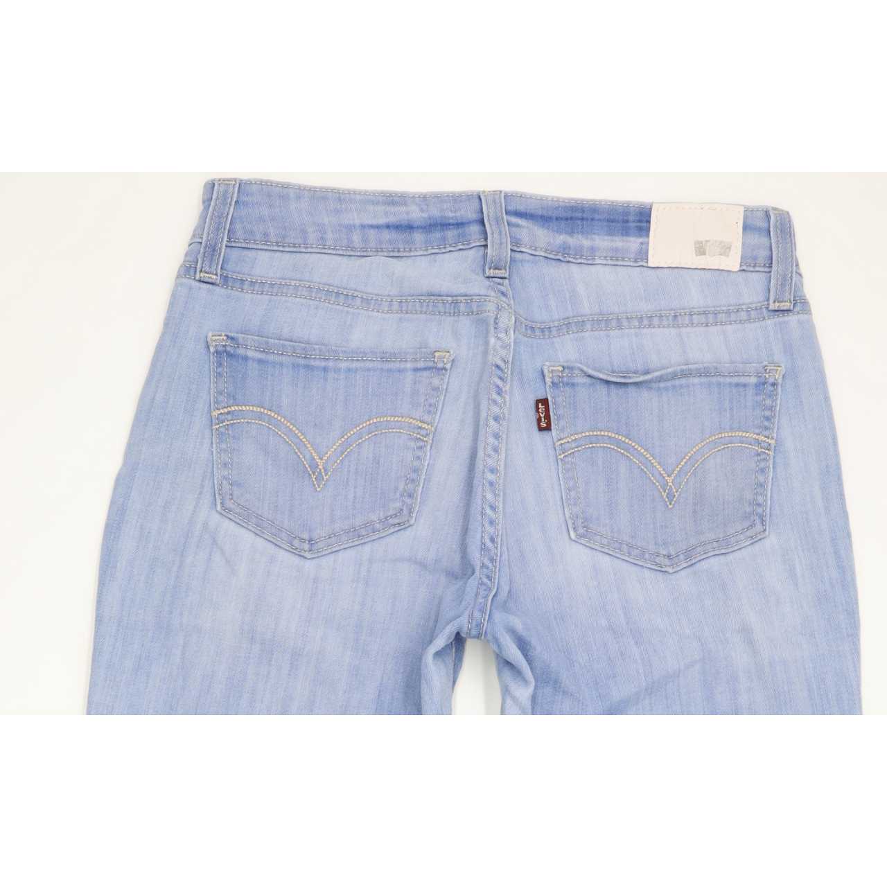 Levi's Legging Women Blue Skinny Slim Stretch Jeans W28 L29