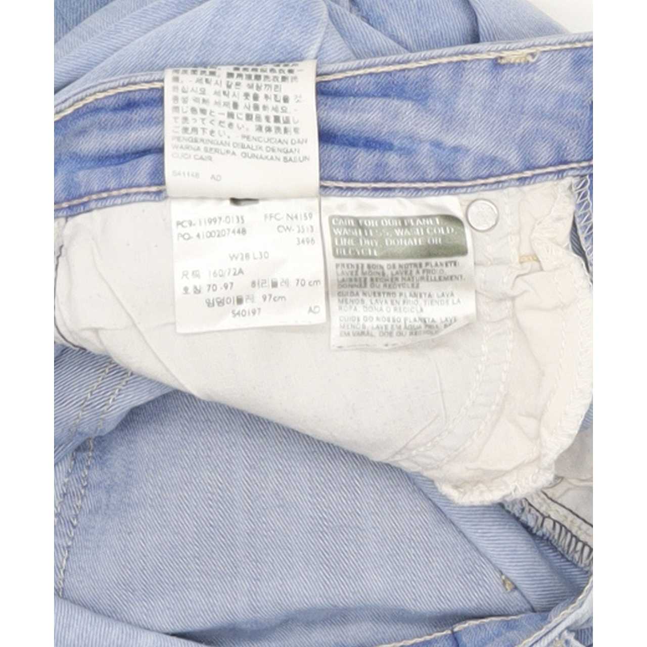 Levi's Legging Women Blue Skinny Slim Stretch Jeans W28 L29