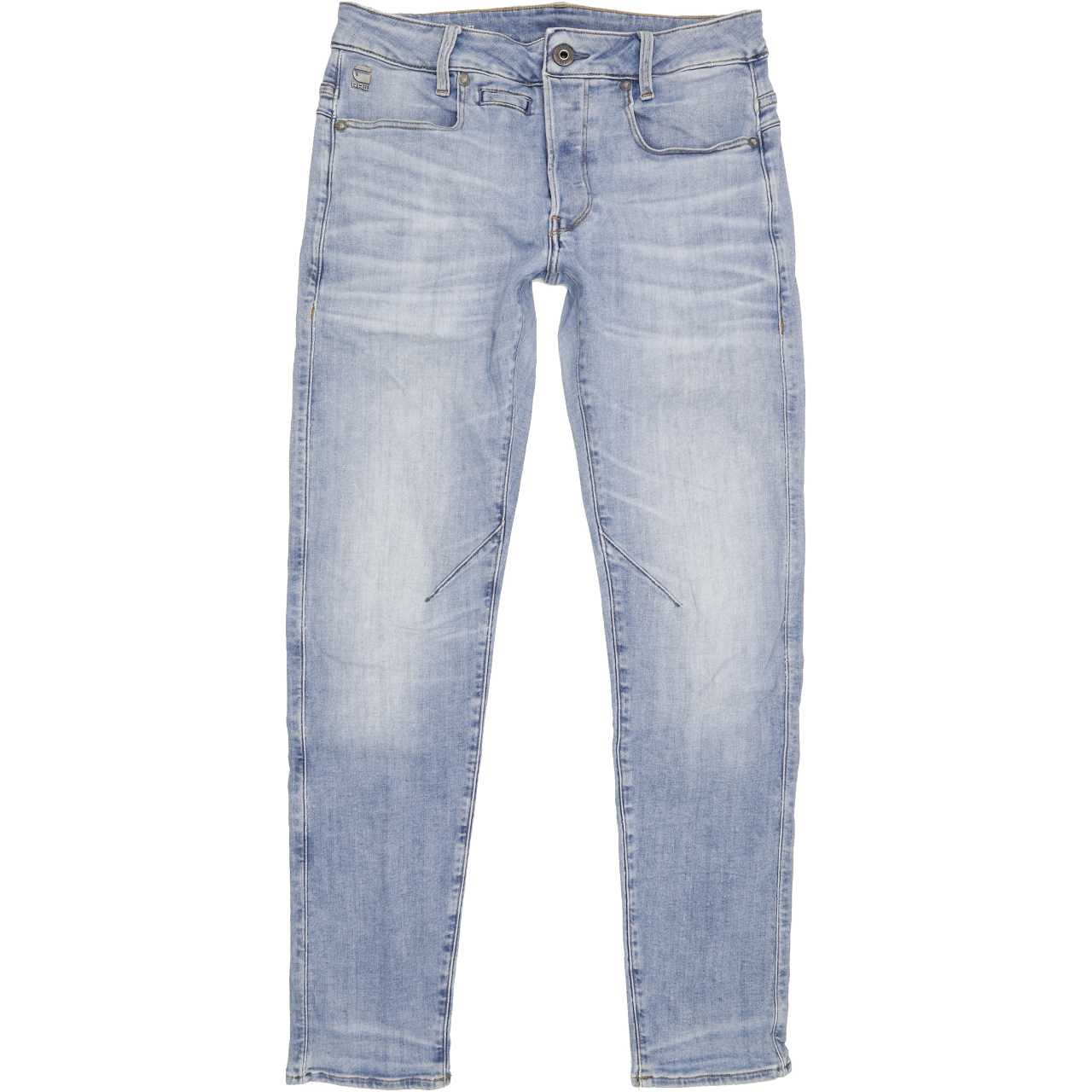 G-Star D-Staq 5 Pocket Men Blue Straight Slim Stretch Jeans W29 L31