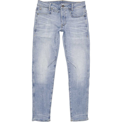 G-Star D-Staq 5 Pocket Men Blue Straight Slim Stretch Jeans W29 L31