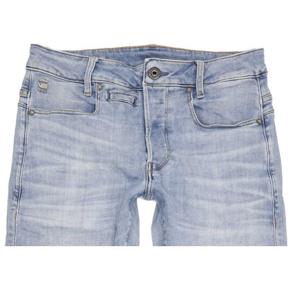 G-Star D-Staq 5 Pocket Men Blue Straight Slim Stretch Jeans W29 L31