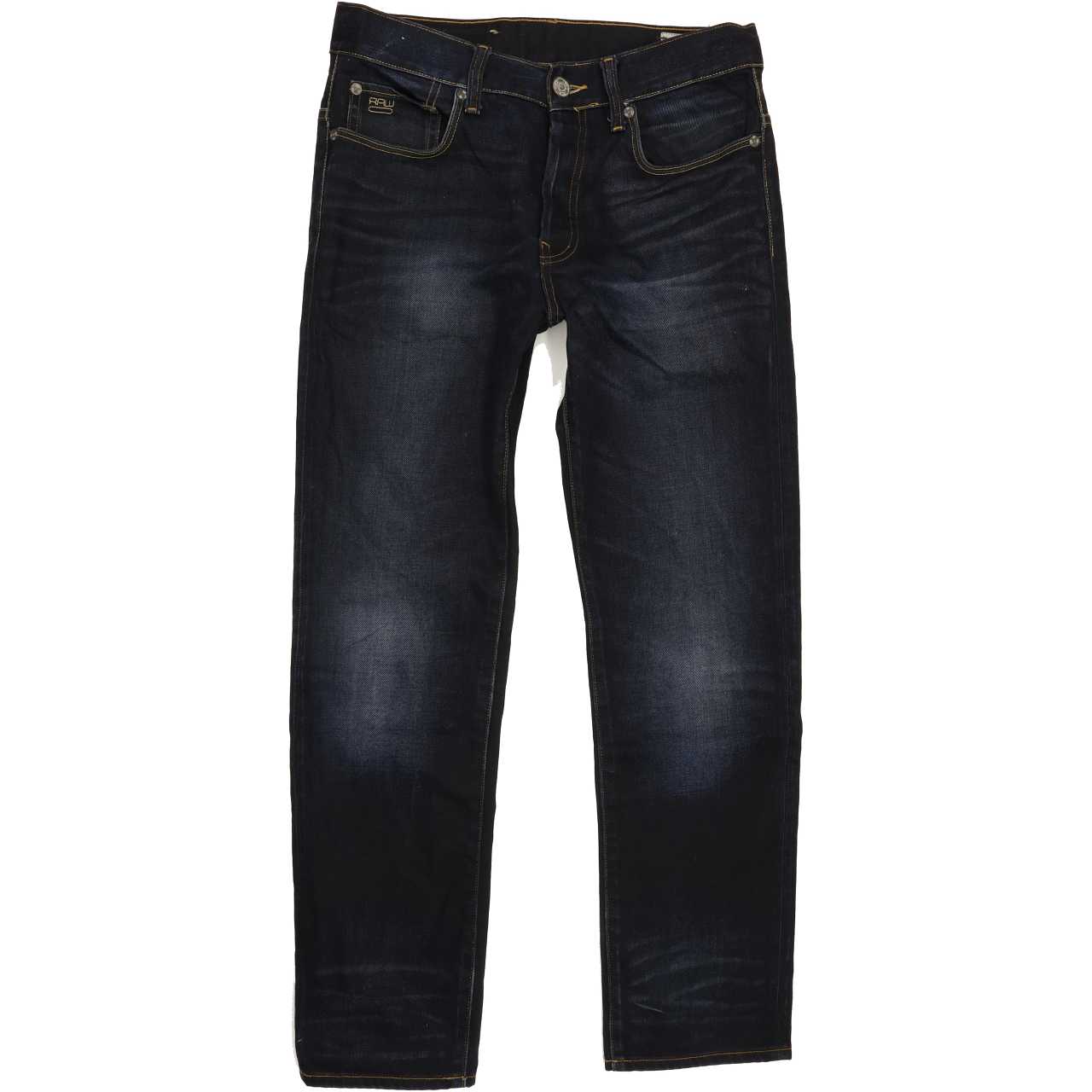 G-Star 3301 Men Blue Straight Regular Jeans W31 L29