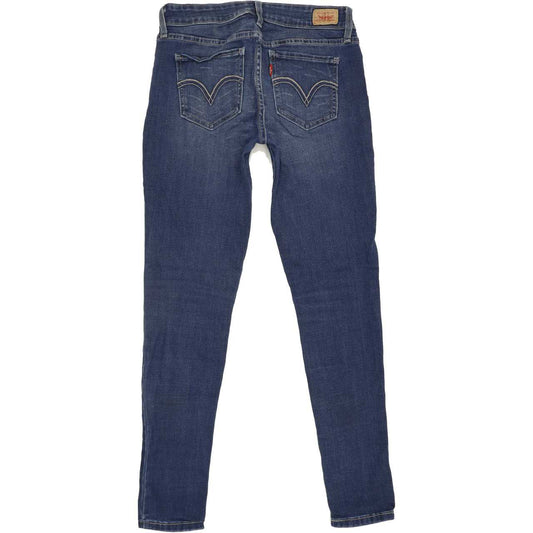 Levi's 535 Legging Women Blue Skinny Slim Stretch Jeans W26 L29