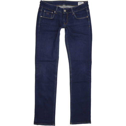 G-Star 3301 Women Blue Straight Slim Stretch Jeans W30 L33