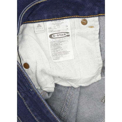 G-Star 3301 Women Blue Straight Slim Stretch Jeans W30 L33