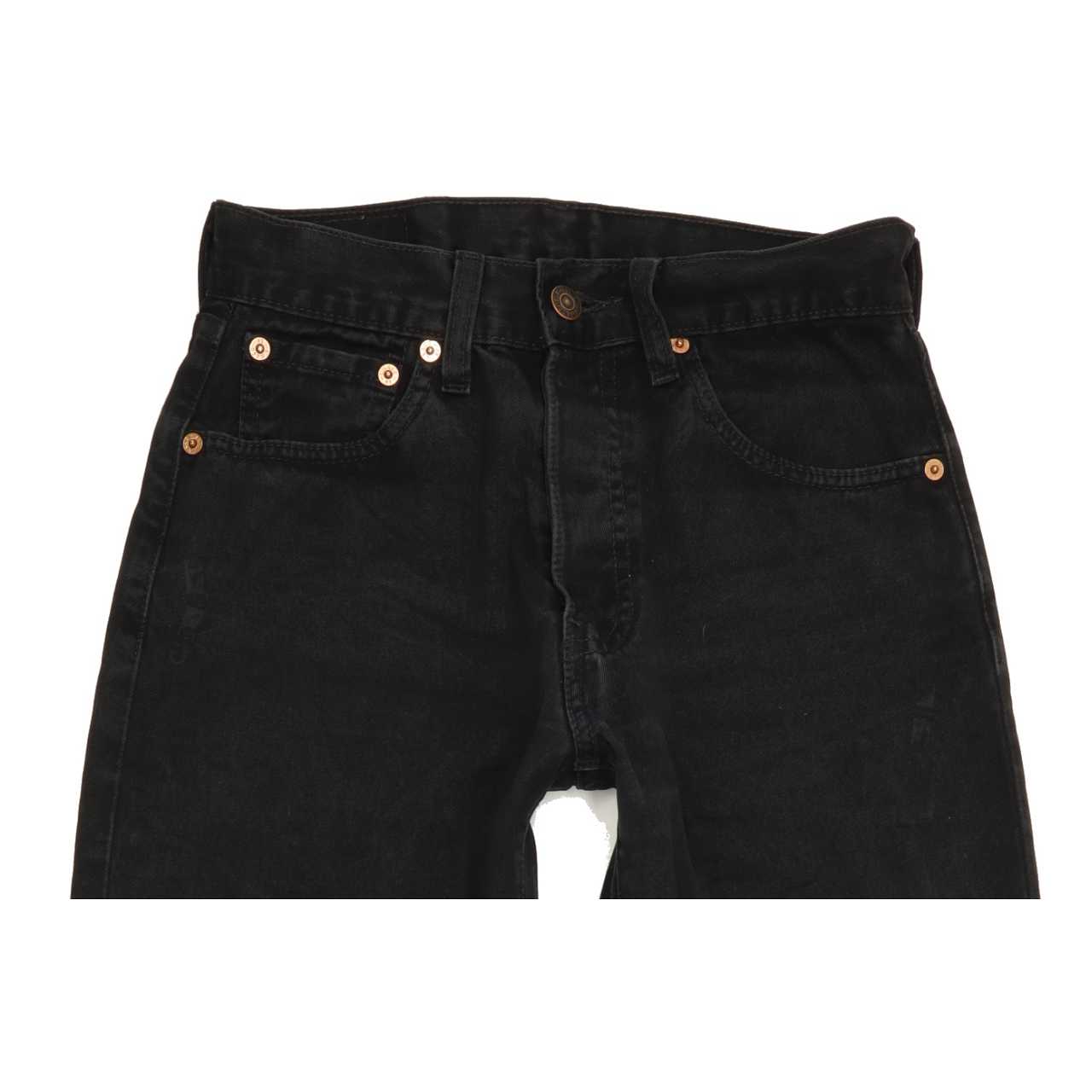 Levi's 551 Men Black Straight Regular Jeans W27 L32