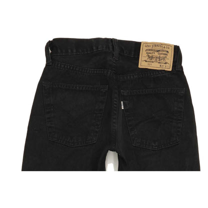 Levi's 551 Men Black Straight Regular Jeans W27 L32