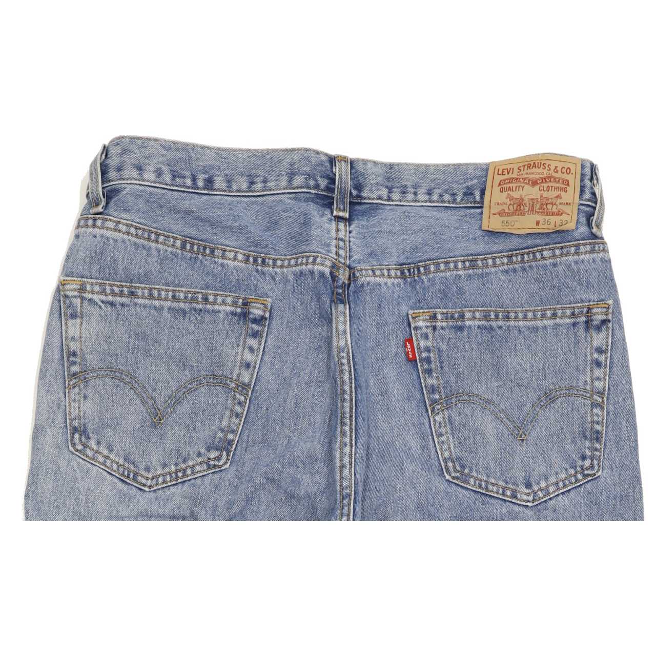 Levi's 550 Men Blue Straight Relaxed Jeans W36 L29