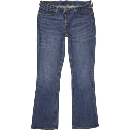 Levi's Women Blue Bootcut Regular Stretch Jeans W32 L32