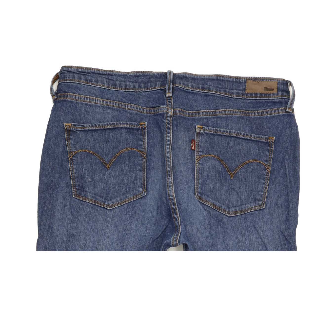 Levi's Women Blue Bootcut Regular Stretch Jeans W32 L32