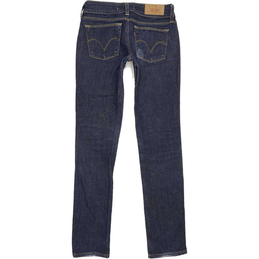 Levi's 571 Men Blue Straight Slim Stretch Jeans W27 L31