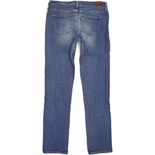 Levi's Slight Curve Women Blue Straight Slim Jeans W29 L31