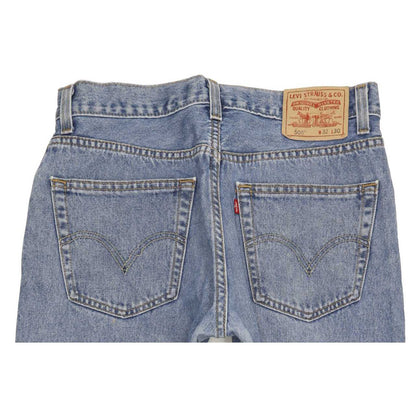 Levi's 505 Men Blue Straight Regular Jeans W32 L29