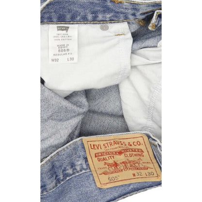 Levi's 505 Men Blue Straight Regular Jeans W32 L29