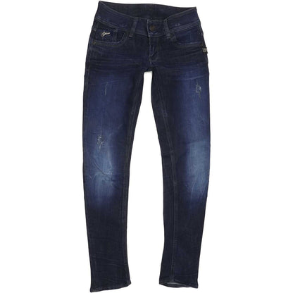 G-Star Lynn Women Blue Skinny Slim Stretch Jeans W25 L30