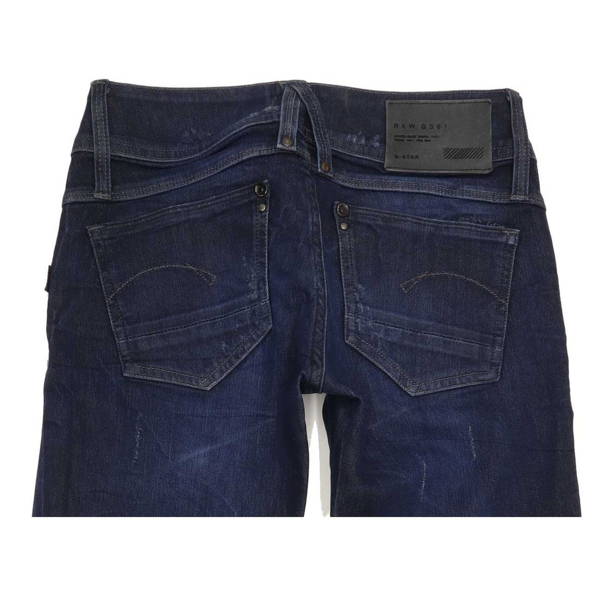G-Star Lynn Women Blue Skinny Slim Stretch Jeans W25 L30