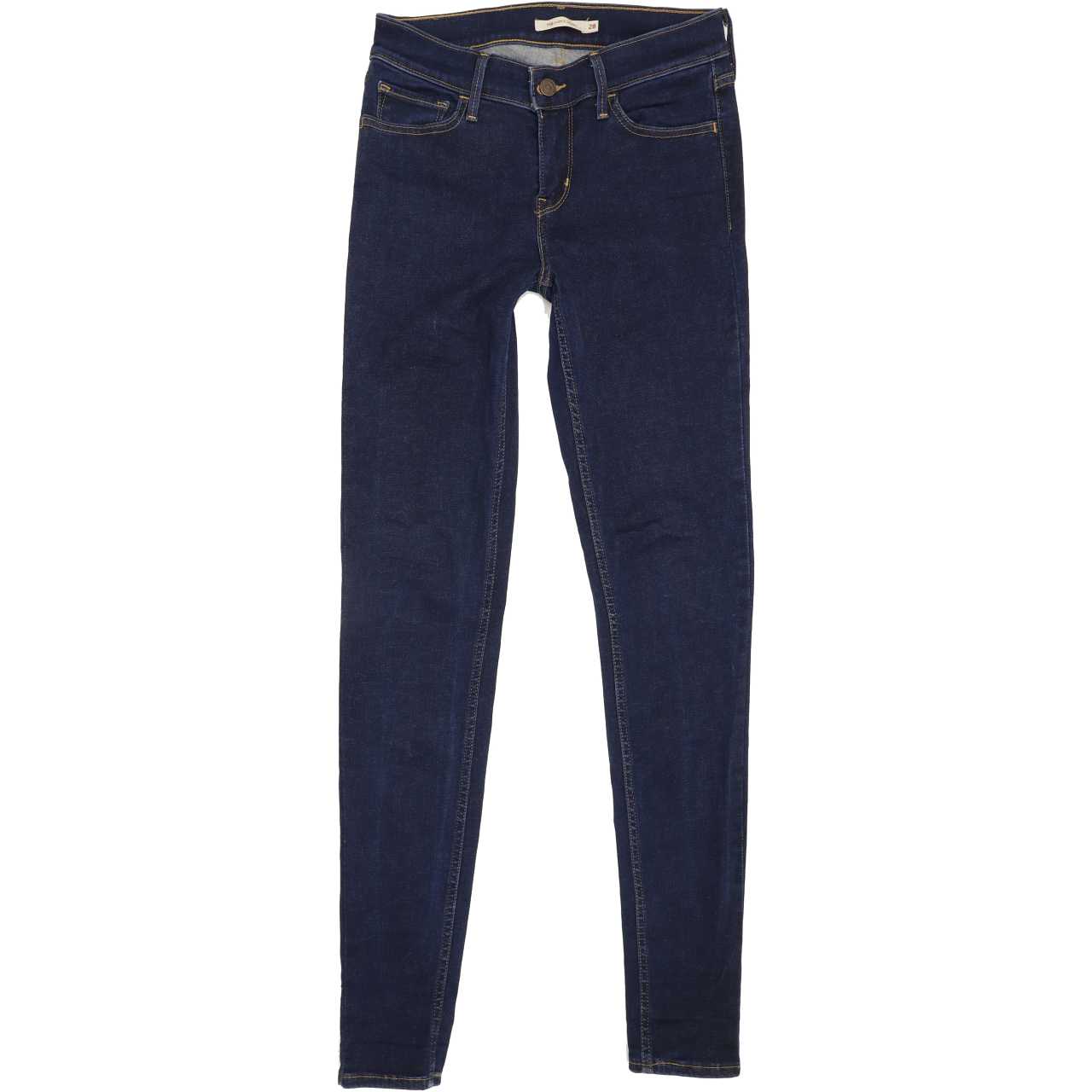 Levi's 710 Women Blue Skinny Regular Stretch Jeans W28 L31