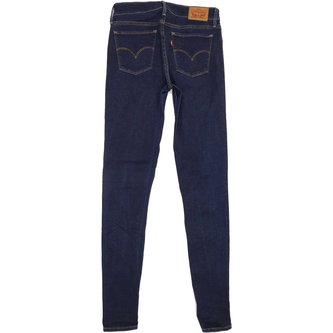 Levi's 710 Women Blue Skinny Regular Stretch Jeans W28 L31