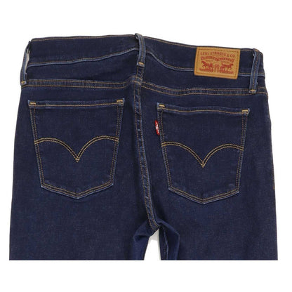 Levi's 710 Women Blue Skinny Regular Stretch Jeans W28 L31