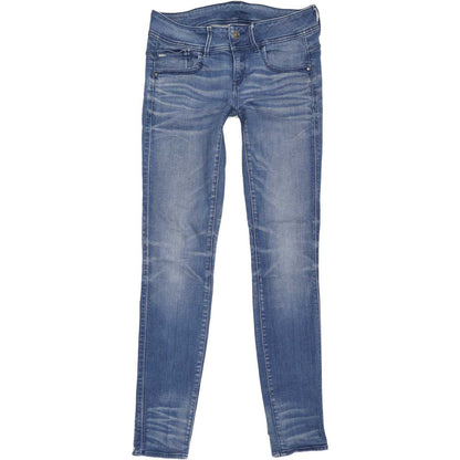 G-Star Lynn Mid Women Blue Skinny Regular Stretch Jeans W29 L32