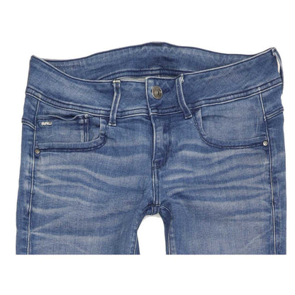 G-Star Lynn Mid Women Blue Skinny Regular Stretch Jeans W29 L32