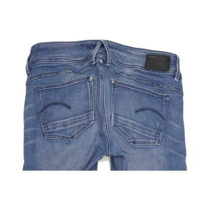 G-Star Lynn Mid Women Blue Skinny Regular Stretch Jeans W29 L32
