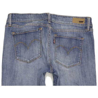 Levi's Demi Curve Women Blue Skinny Slim Stretch Jeans W28 L29