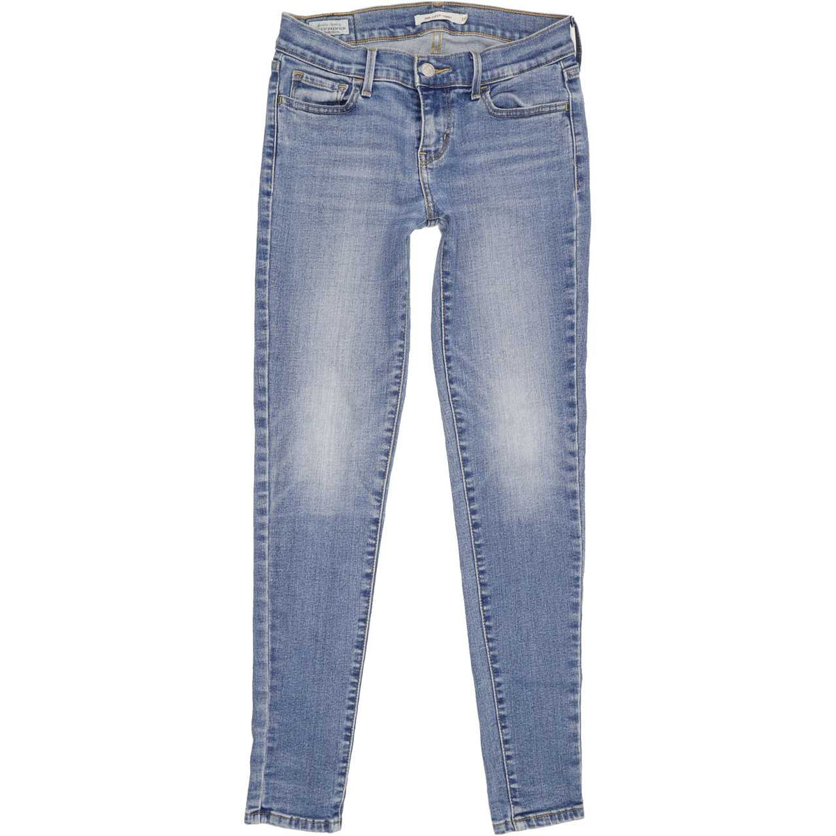 Levi's 710 Women Blue Skinny Regular Stretch Jeans W26 L29
