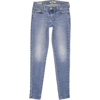 Levi's 710 Women Blue Skinny Regular Stretch Jeans W26 L29