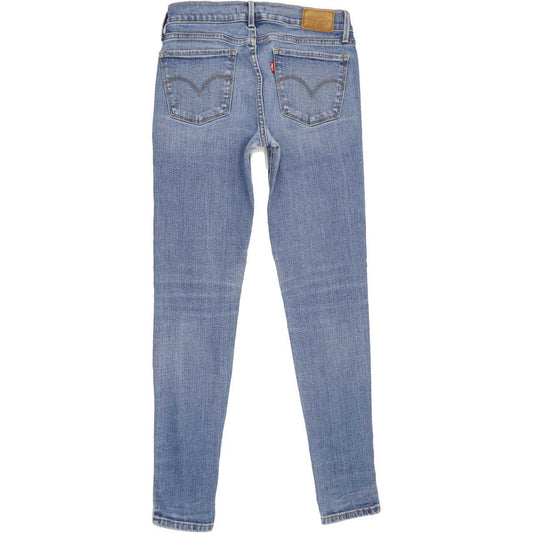 Levi's 710 Women Blue Skinny Regular Stretch Jeans W26 L29