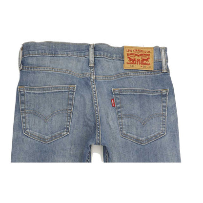 Levi's 511 Men Blue Straight Slim Jeans W30 L31