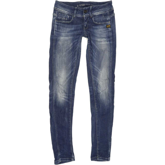 G-Star Midge Cody Women Blue Skinny Slim Stretch Jeans W27 L32