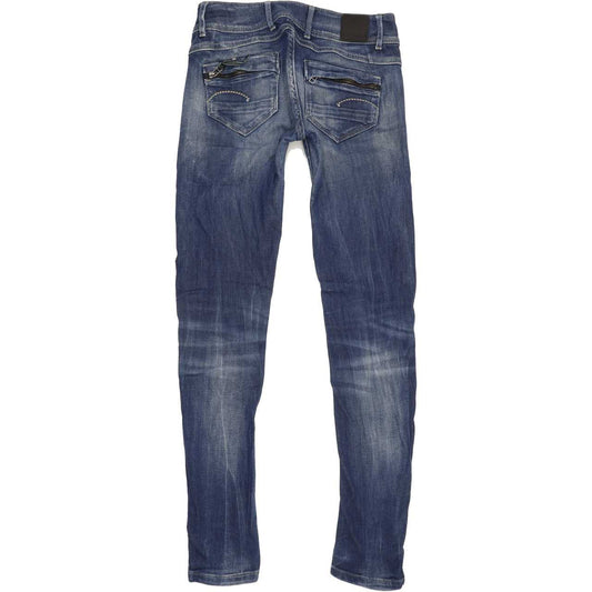 G-Star Midge Cody Women Blue Skinny Slim Stretch Jeans W27 L32