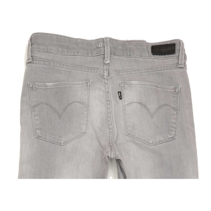Levi's Demi Curve Women Grey Straight Slim Stretch Jeans W27 L29