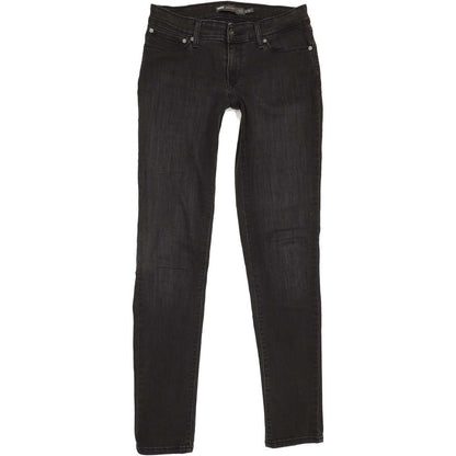 Levi's Demi Curve Women Black Skinny Regular Stretch Jeans W28 L32